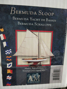 Bermuda Sloop Yacht by Authentic Models