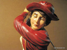 Golf Statue - Classic Woman Driving